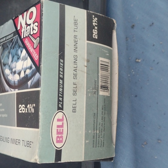 Bell Self Sealing Inner Tubes - Black and Red(4) NWT - Picture 2 of 2